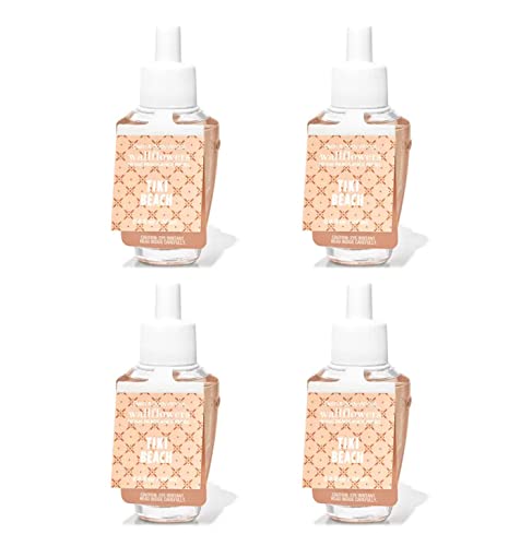 Bath & Body Works Tiki Beach WallFlowers Fragrance Refill 0.8 Oz 4 Pack (Tiki Beach) 3.2 Fl Oz