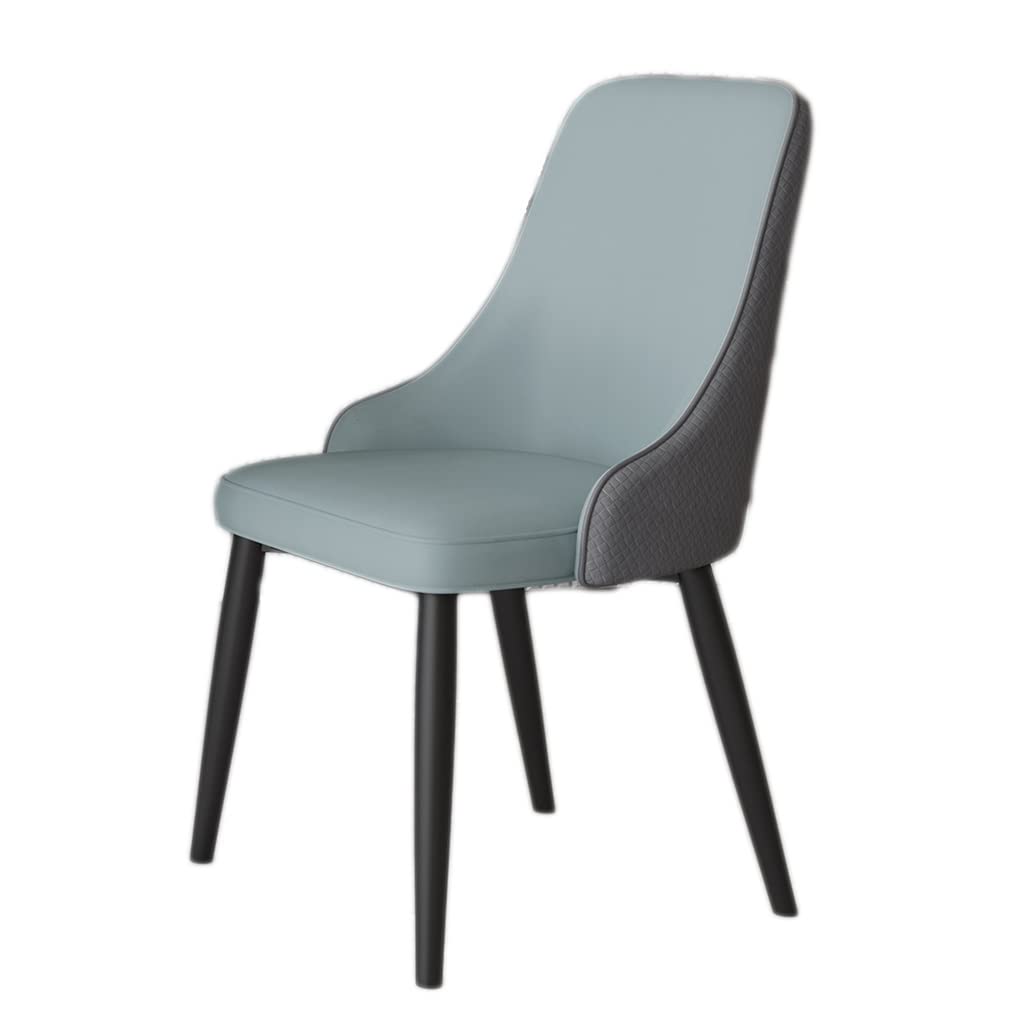 Chaises de comptoir bleues lot de 2 au design moderne et épuré pour votre réception