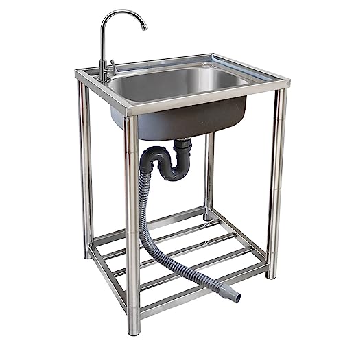Cuisine commerciale à cuve unique pour aménagement de terrasse et jardin