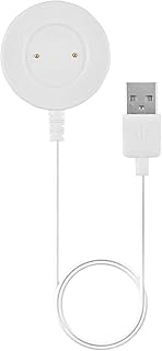 قاعدة شحن مغناطسية قوية 100سم لساعات هواوى جى تى 1 46 ملى - 2 مللى -هونر ماجيك اس برو- هونر دريم ابيض ذكية لالساعات الذكية USB