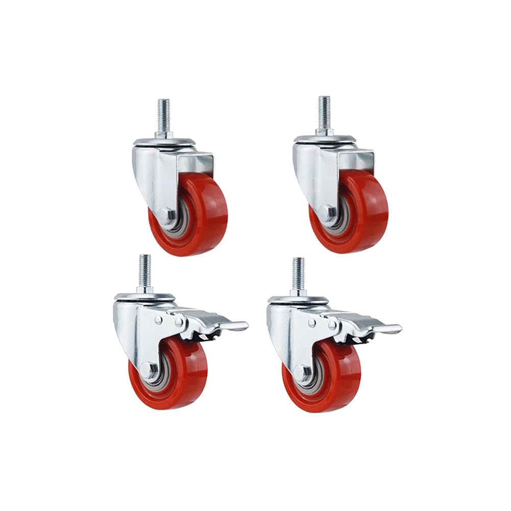 Roulettes pivotantes double roulement pour déplacer facilement vos meubles lourds 300kg