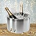 OGGI Stainless Steel Double Wall Party Tub - Holds up to 4 bottles of wine or champagne. Size 11