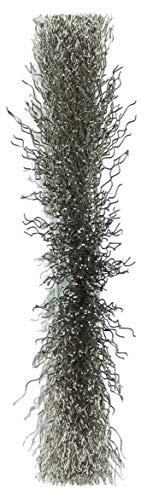 Image of Weiler 36201 Wolverine 6 inch Crimped Wire Wheel, .014 inch Stainless Steel Fill, Narrow Face, 5 /8 inch-1 /2 inch Arbor Hole, Made in the USA (Pack of 2)