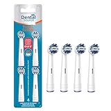 Testado clínicamente. Dental Source TOTAL CLEAN - Cabezales de recambio para Oral-B cepillo de dientes eléctrico - Fabricado en USA - Compatible con brackets o implantes dentales - Pack de 4