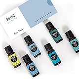 Edens Garden Breathe Essential Oil 6 Set, Best 100% Pure Aromatherapy Respiratory Kit (For Diffuser- Cold Flu & Congestion), 10 ml