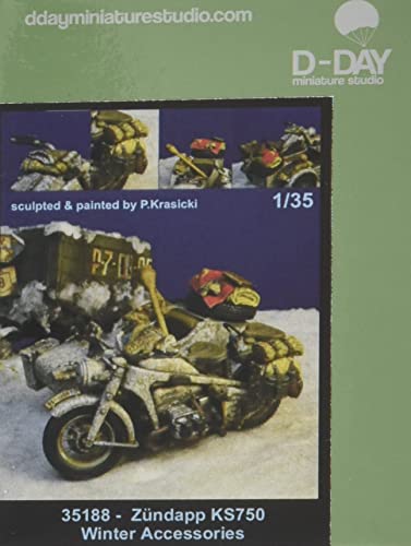 Kit de voiture en résine Zendap KS750 1/35 D-Day DD35188 pour maquette historique