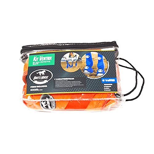 KIT COLOR BOOTS HORSE CLOCHE E CANELEIRA Cor:Laranja