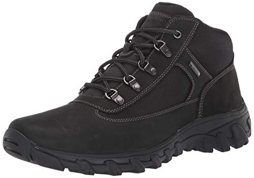 Rockport Men's CSP Chukka Boot, Black Nubuck, 15 W US