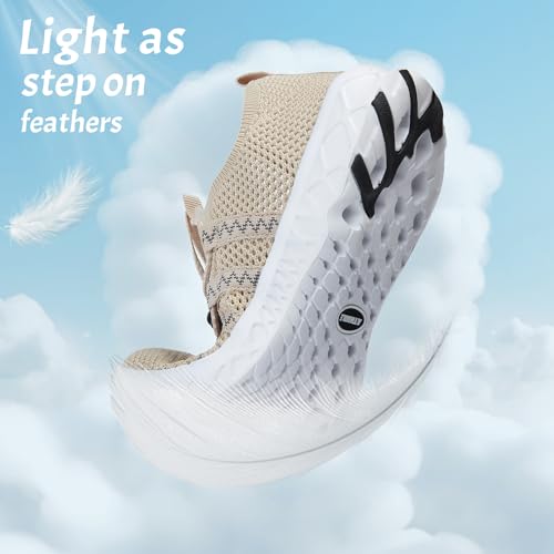 Image of ATHMILE Water Shoes for Men Women Barefoot Hiking Swim River Beach Knit | Adult Lake Pool Aqua Socks Quick Dry for Hiking Surfing Kayaking Sport Accessories Camping Must Haves
