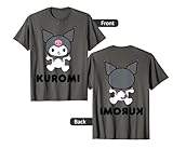 Kuromi Character Front and Back T-Shirt Small