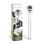 Classy Casita 3-in-1 Garden Soil Tester- Three Way Plant Soil Test Kit to Measure Soil Moisture, pH-