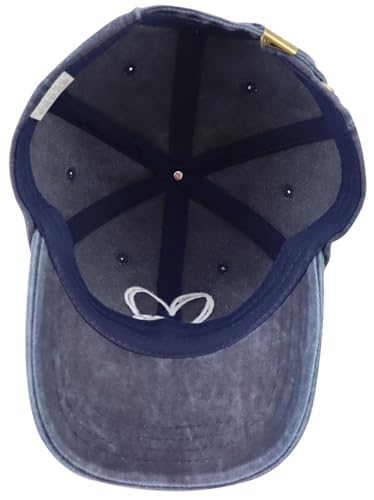 Image of Dog Paw Print with Love Heart Hat for Women Men, Funny Adjustable Cotton Embroidered Dog Lovers Gifts Baseball Cap