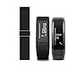 C2D JOY Stretchy Loop Nylon Strap Compatible with Garmin vivosmart HR/HR Plus Approach X40/X10 Watch Bands - Black