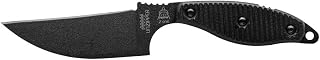Tops Knives TPUNZ01: Unzipper- Black Kydex Sheath w/Belt Loop- Black G10 Handle