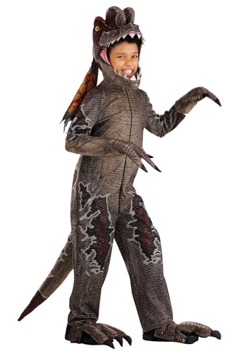 Disfraz infantil Dilophosaurus dinosaurio deluxe Large