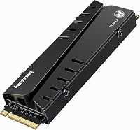 fanxiang M2 SSD 500GB Nvme M.2 2280 Interne SSD Festplatte PCIe 4.0 DRAM mit Kühlkörper, 7300MB/s Lesen, 3700MB/s Schreiben, für Gaming, Programme, Videoschnitt (S770) – Ansicht 1