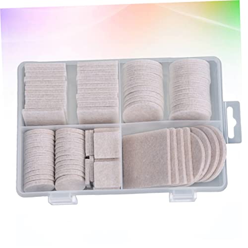 ULTECHNOVO 104piezas Alfombra Silenciosa De Fieltro Grueso Almohadillas Protectoras para Sillas y Mesas Protector De Suelo Antideslizante para Living y Dormitorios - imagen 3