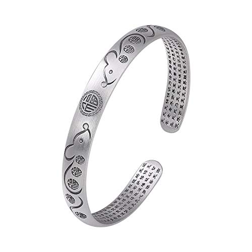 Bracelet en argent S925 pour femmes hommes, beau charme de bénédiction, cadeau idéal