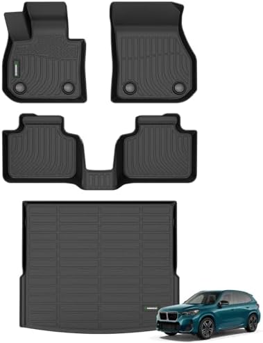 Amazon.com: ANBINGO-Floor Mats & Cargo Liner Custom for BMW X1 2025 ...