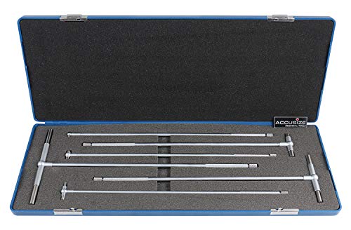 Jauge télescopique longue portée 152mm outil de mesure alésage 6 pièces Accusize 3602-5012