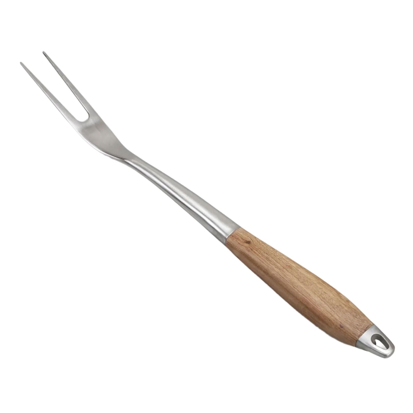 Barbecue Grillwerkzeug Set, Grillbesteck aus Edelstahl mit Holzgriffen, Kochutensilien mit langem für Grillen Freien, Grillutensilien, Grillgabel, Spatel, Zange, Terrasse