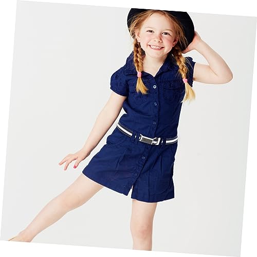 Beaupretty 4 pcs Elastic Waist Belts for Boys and Stretchy Trouser Belts with Buckle for Lightweight Comfortable Waistbands for Stylish Casual and Formal Use3