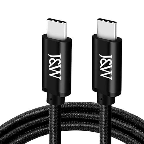 Image of J&W 60W Fast Charging USB-C to USB-C Cable (Black)