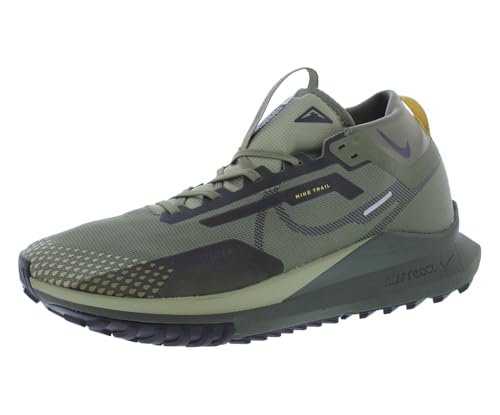 Nike Pegasus Trail 4 Gore-TEX Men's Waterproof Trail Running Shoes (DJ7926-201, Medium Olive/Neutral Olive/Infinite Gold) Size 13