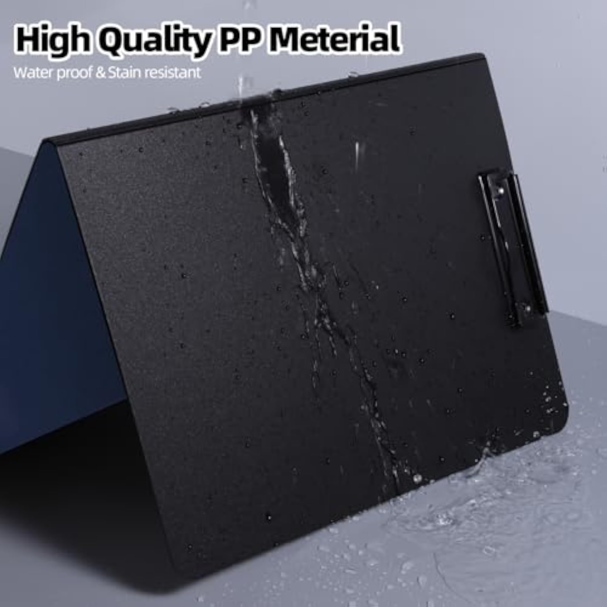 A4 Foldable Clipboard Folder, Portable and Practical