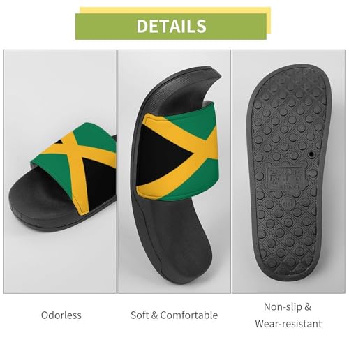 Jamaica Flag Jamaican Slipper Men Womans Slide Anti Slip Pool Slides Slip On Slipper Flat Open Toe Sandals4