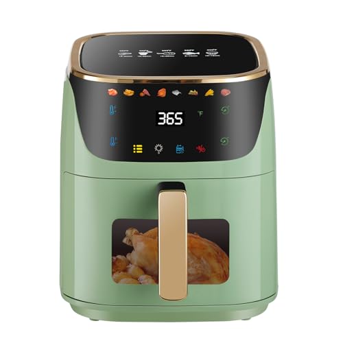 Panana Air Fryer, 8QT Large Capacity Air Fryer, Oilless Healty Cooker Airfryer Oven with 8 Presets...