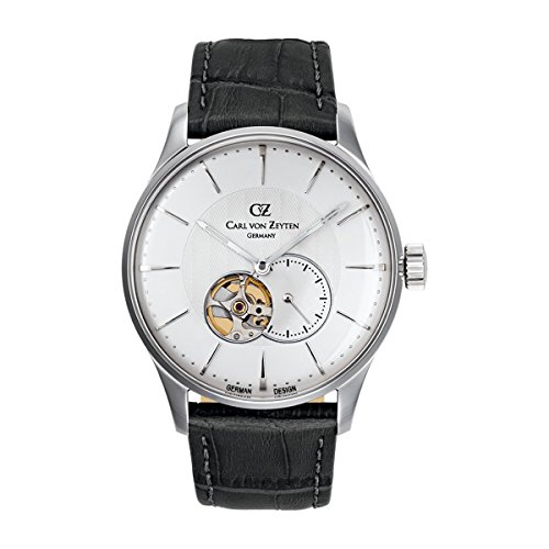 Carl von Zeyten HerrenArmbanduhr Analog Automatik Leder CVZ0022SL