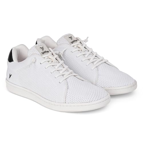 Image of YOHO Wind Sneakers for Men | Stylish Casual Shoes with Elastic Laces | Comfortable, Stretchable & Ultra-Lightweight | Premium Breathable Mesh Fabric