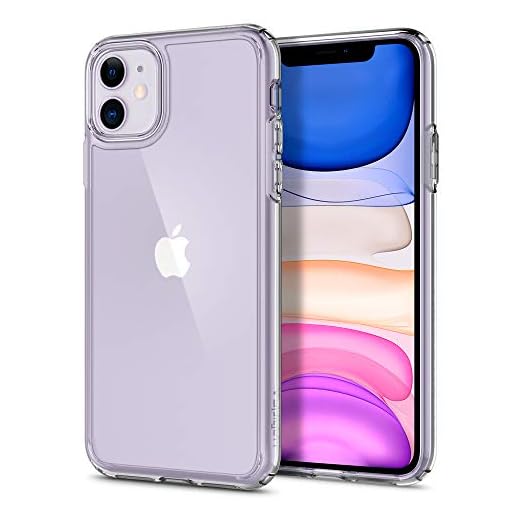 Spigen Ultra Hybrid Designed for Apple iPhone 11 Case (2019) - Crystal Clear