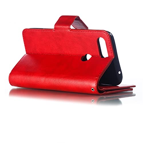 Capa flip para smartphone para Xiaomi Mi 8 Lite Remium Capa carteira de couro PU com suporte e aba,