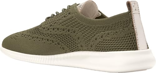 Cole Haan Cole Haan Women's 2.Zerogrand Stitchlite Oxford, Argento/Gray/Optic White, 10-B US