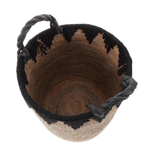 Luxshiny Cesta de Almacenaje de Marina Decorativo Rustic para Ropa Sucia y Mantas Capacidad para Dormitorios Lavanderías