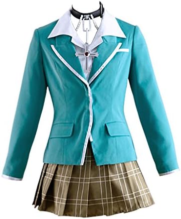 Rosario+Vampire Yokai Academy Moka Akashiya Cosplay costume Uniforms mp002033 (L)