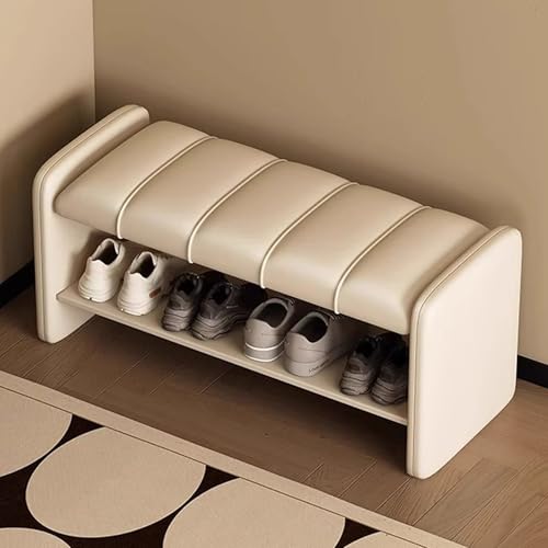 Banc à chaussures entrée solution peu encombrante contre le désordre - 2