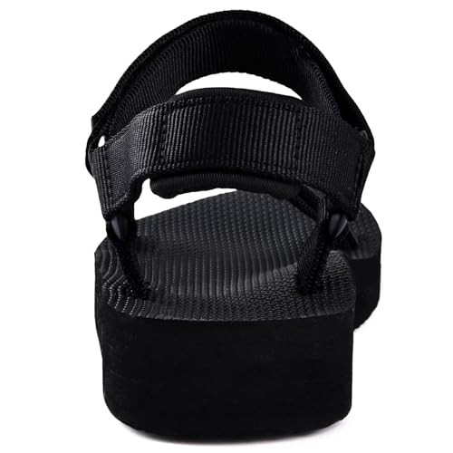 Image of WateLves Womens-Sport-Sandals Hiking Sandals with-Arch-Support Webbing-Outdoor-Beach-Water-Sandals for Travel-Walking-Trekking-Camping