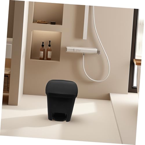 Caneca de basura con tapa y pedal para cocina y baño miniatura 7