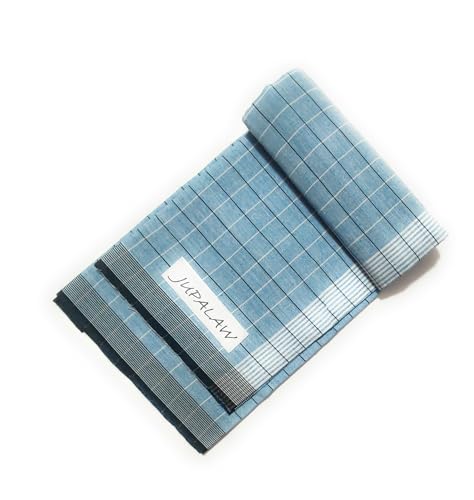 Image of 100% Pure Cotton Checked Fancy 2mts lungi,