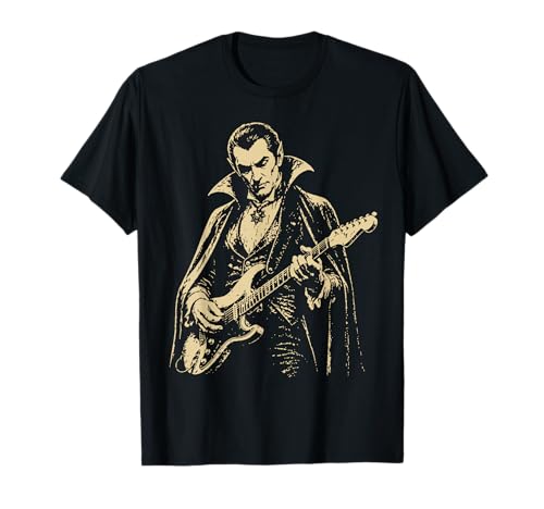 Dracula Guitar T-Shirt