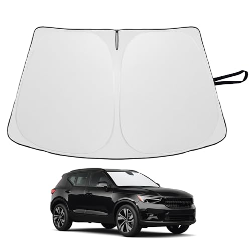 Pare-soleil avant Volvo C40 anti-brûlure volant et protection thermique contre la chaleur