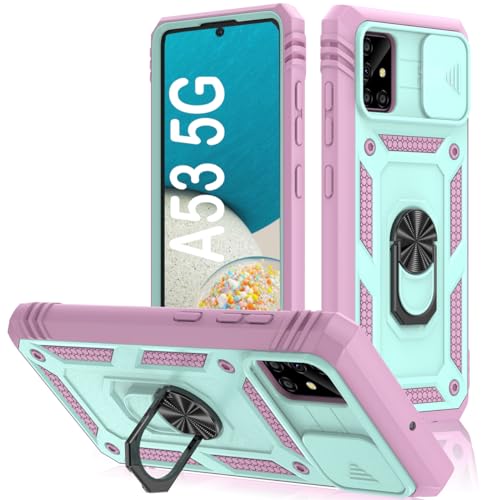 Coque Galaxy A53 5G vert rose idéale pour le quotidien et sport