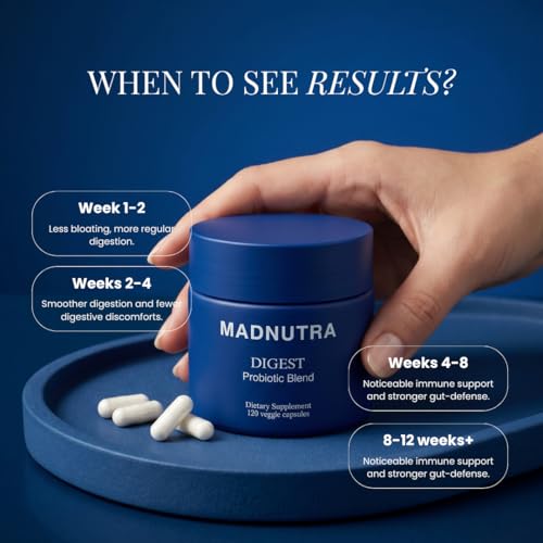 Probiotic for Digestive Health - Bloating Relief Daily Probiotics for Women and Men 750 Million CFU 10 Strains - Enteric Coated Vegan Capsules for Gut Health & Immune Support (120ct) - Image 6