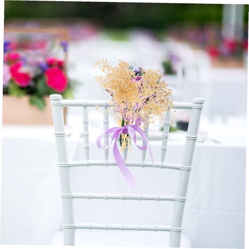 Ramo de Flores Secas Decorativas Gypsophila Blanco miniatura 5