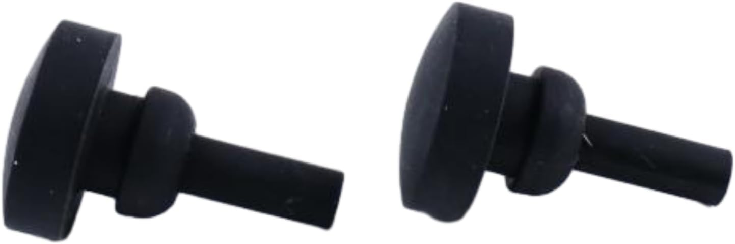 2PCS Jiffy Stand Leg Bumper/Kickstand Bumper Pad 50245-07 Replacement for Harley Touring 2007-2024 Electra Glide FLHT Street Glide FLHX Road Glide FLTR Road King FLHR