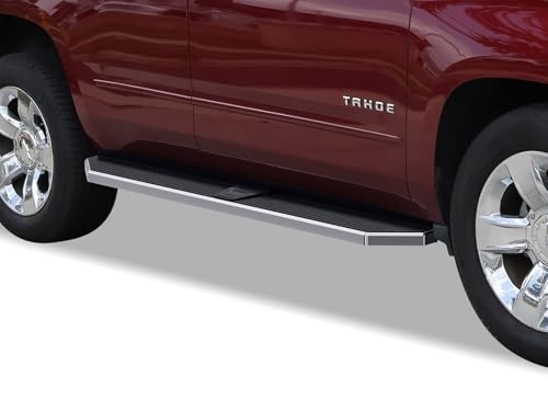 Estribos de acero inoxidable para Chevy Tahoe y GMC Yukon miniatura 1