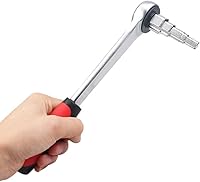 Vista 2 de Llave de paso Válvulas de accionamiento de 1/2 pulgada Llave de radiador Llave de extracción de bombeo de válvula de fontanería